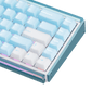 Akko Ray68 HE Magnetic Keyboard Misty Blue Right Details
