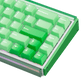 Akko Ray68 HE Magnetic Keyboard Misty Green White Side Details