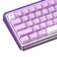 Akko Ray68 HE Magnetic Keyboard Misty Purple Left Details