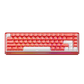 Akko Ray68 HE Magnetic Keyboard Misty Red Front Side