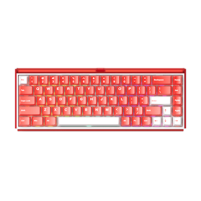 Akko Ray68 HE Magnetic Keyboard Misty Red