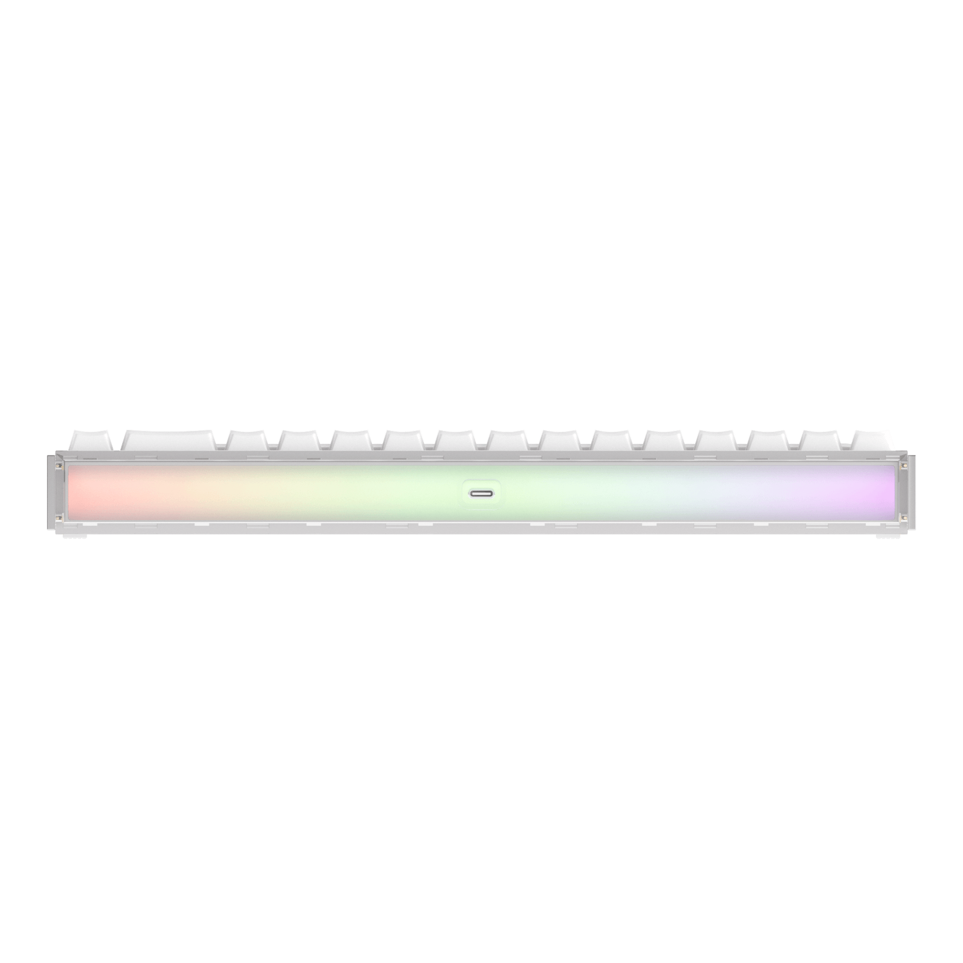 Akko Ray68 HE Magnetic Keyboard Misty White RGB