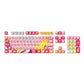 Rainbow Candy Tastenkappen Set (140 Tasten)