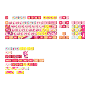 Rainbow Candy Keycap Set (140 Keys)