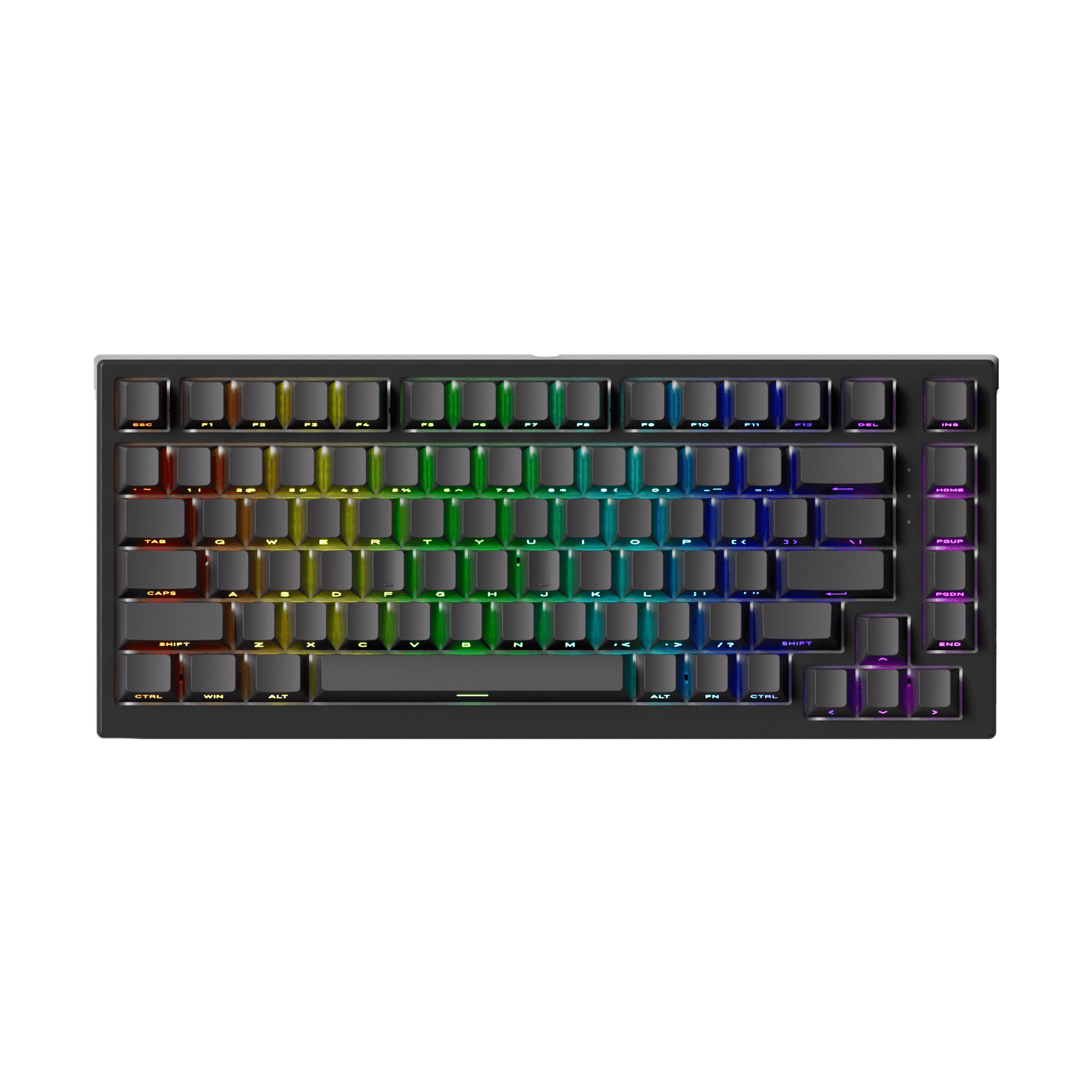 Akko TAC75 HE Magnetic Keyboard Shine Through Black RGB