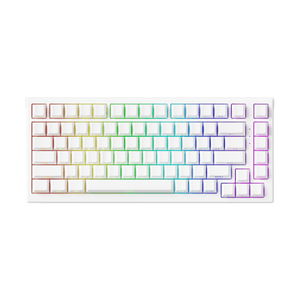 Akko TAC75 HE Magnetic Keyboard Shine Through White RGB