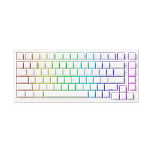 Akko TAC75 HE Shine Through White RGB