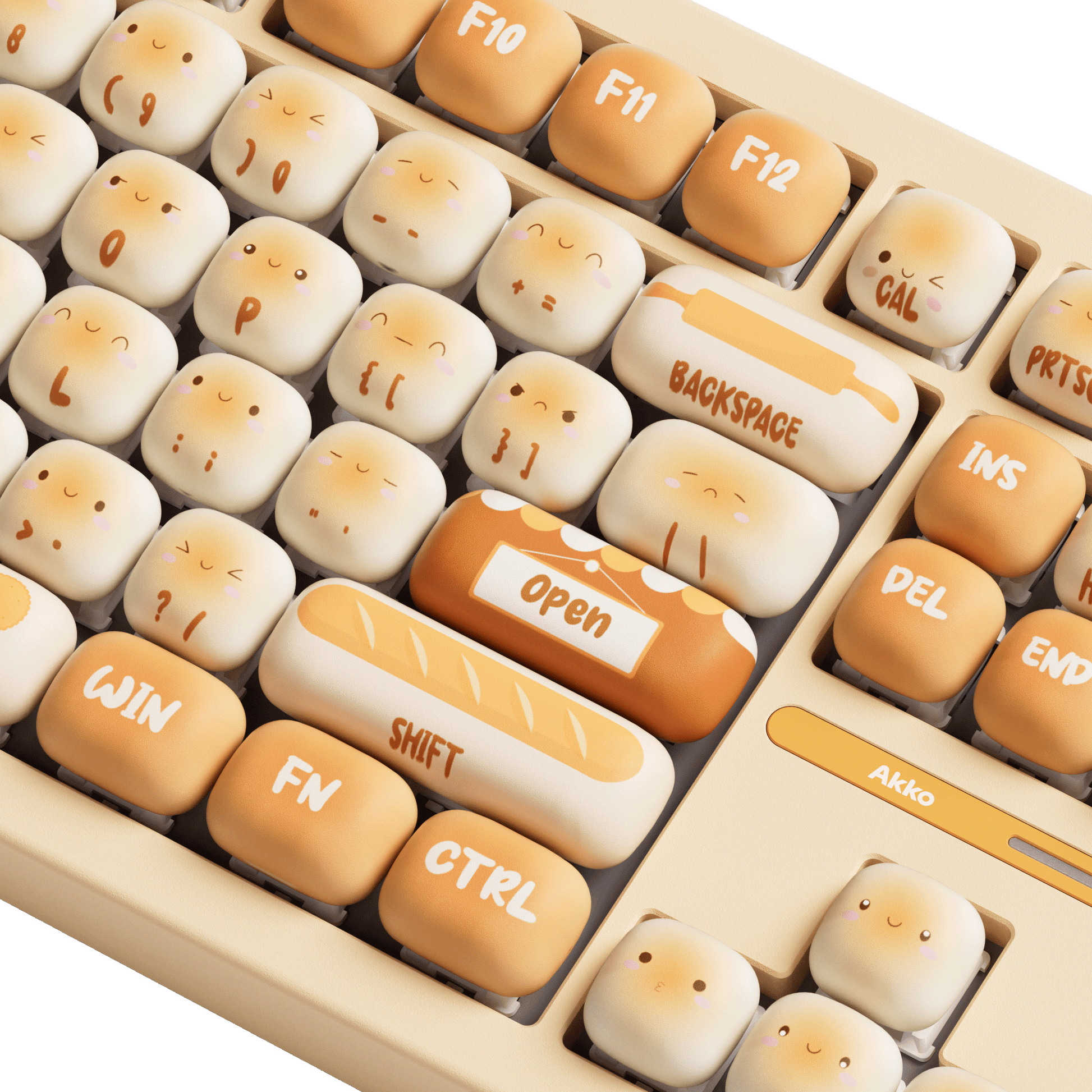 Akko TAC87 Bun Wonderland Mechanical Keyboard Details