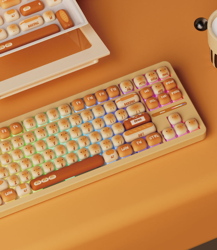 Akko TAC87 Bun Wonderland Mechanical Keyboard 
