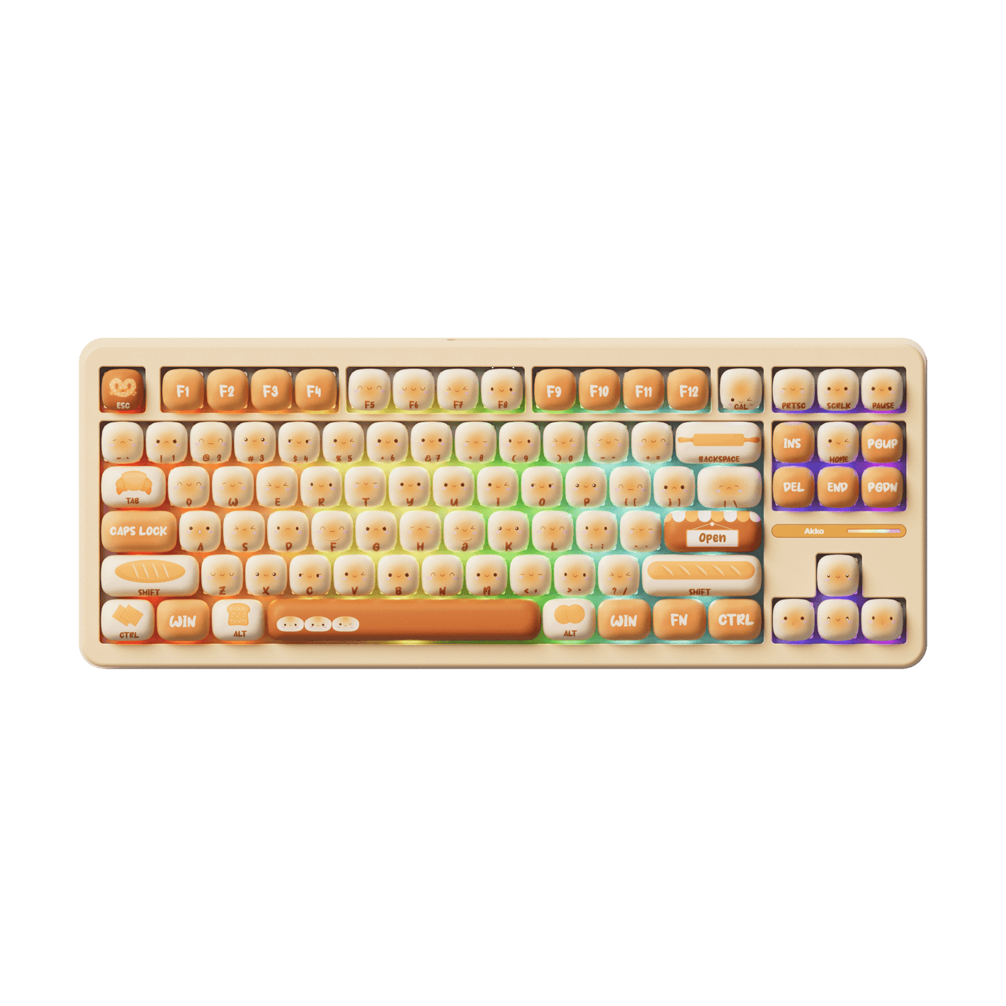 Akko TAC87 Bun Wonderland Mechanical Keyboard RGB