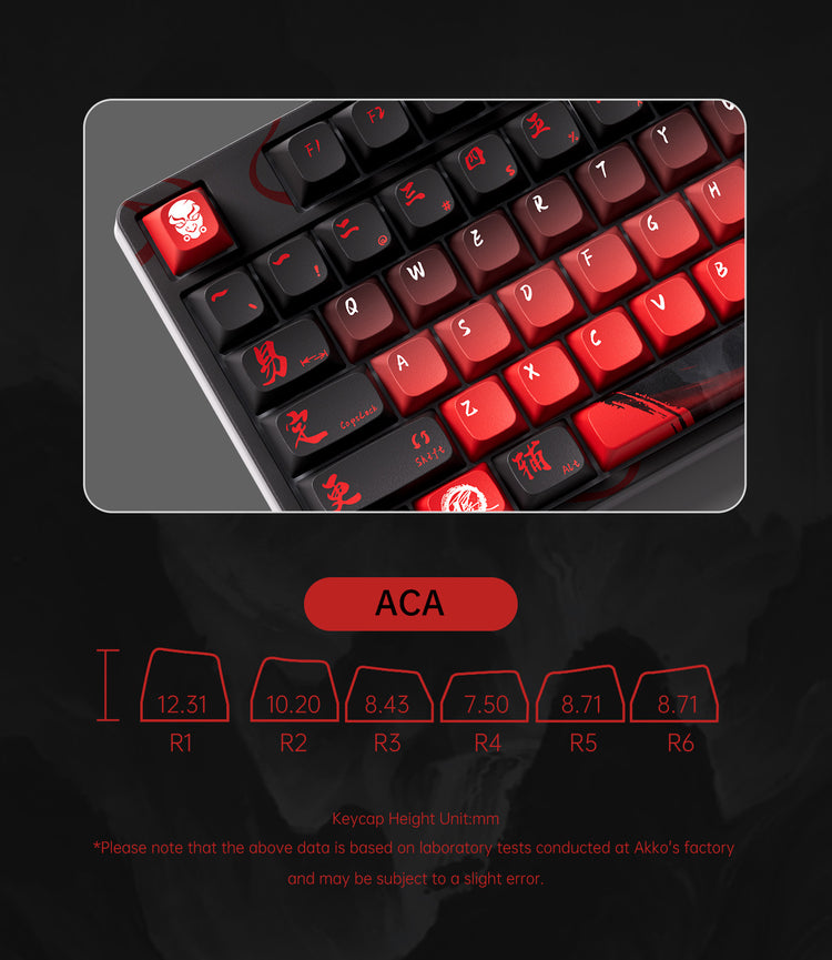 Akko Degenerate 5108B Plus Mechanical Keyboard ACA keycaps