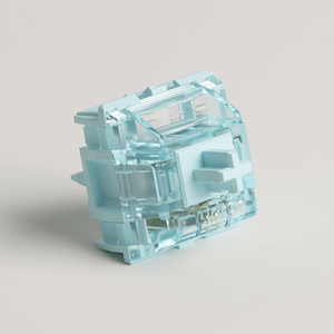 Akko V5 Creamy Blue Pro Switch Top and Side Details