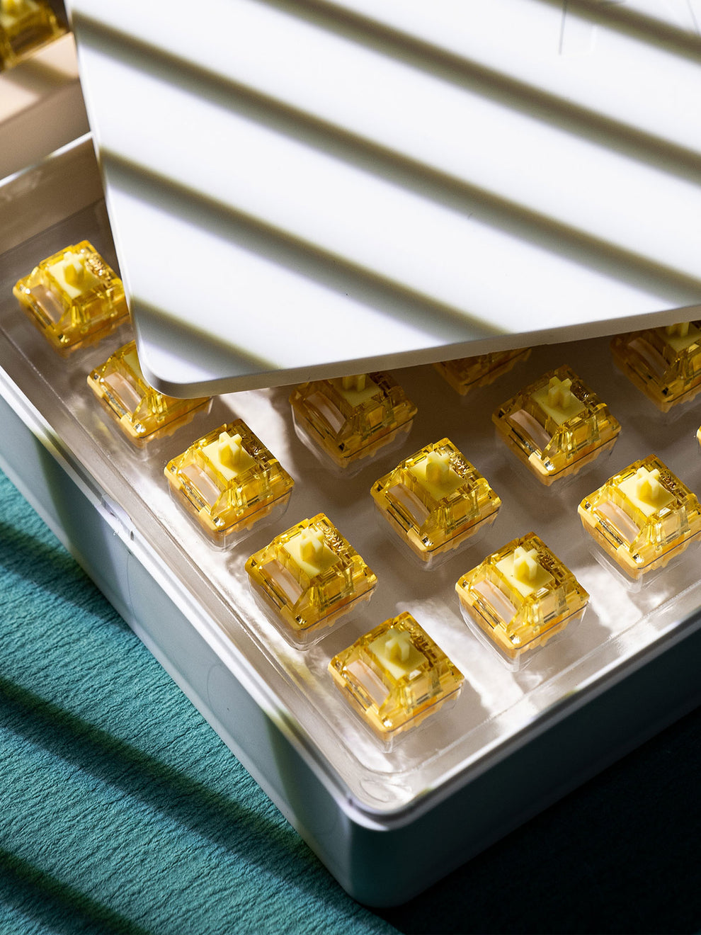 Akko V5 Creamy Yellow Pro Switch with Packaging