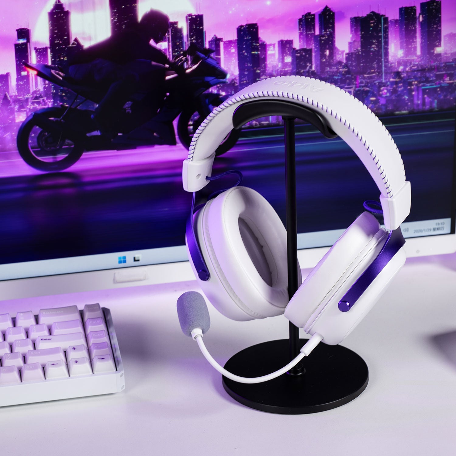 Akko Verge Gaming Headset White