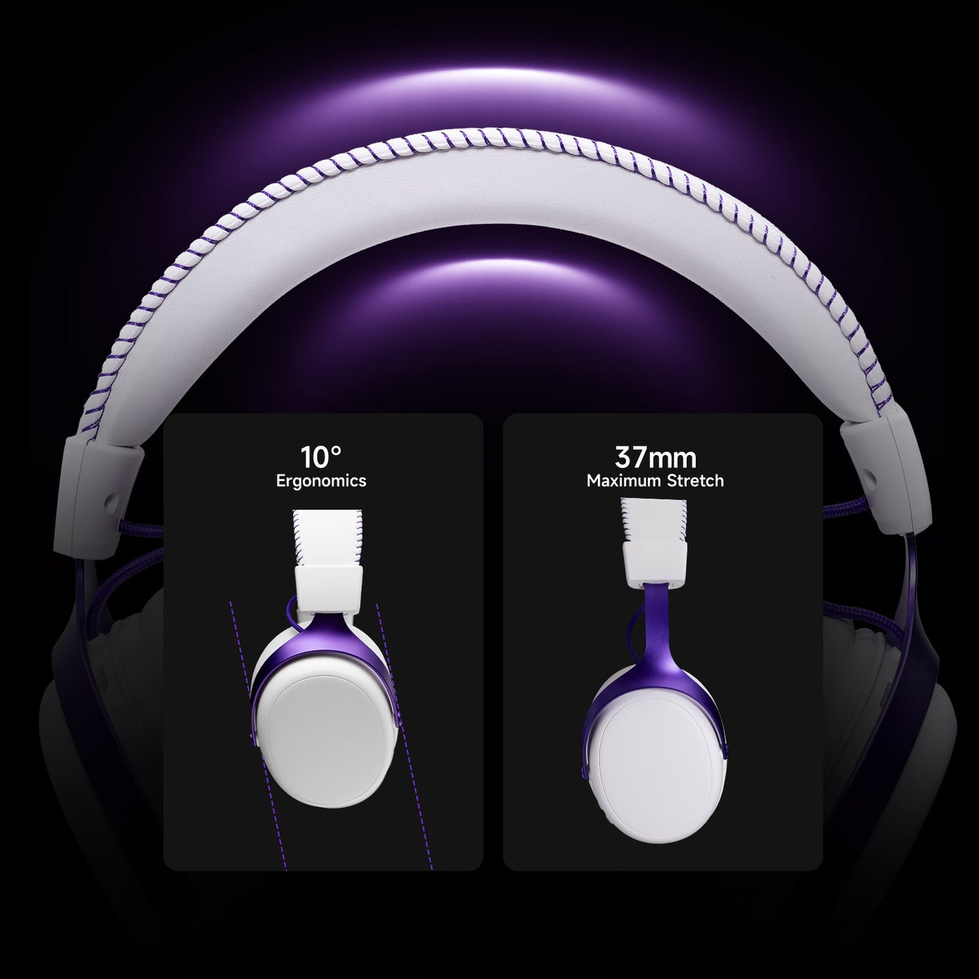 Akko Verge Gaming Headset Ergonomic Design