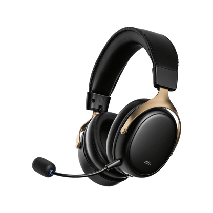 Akko Verge S9 Master Gaming Headset Black Gold Color