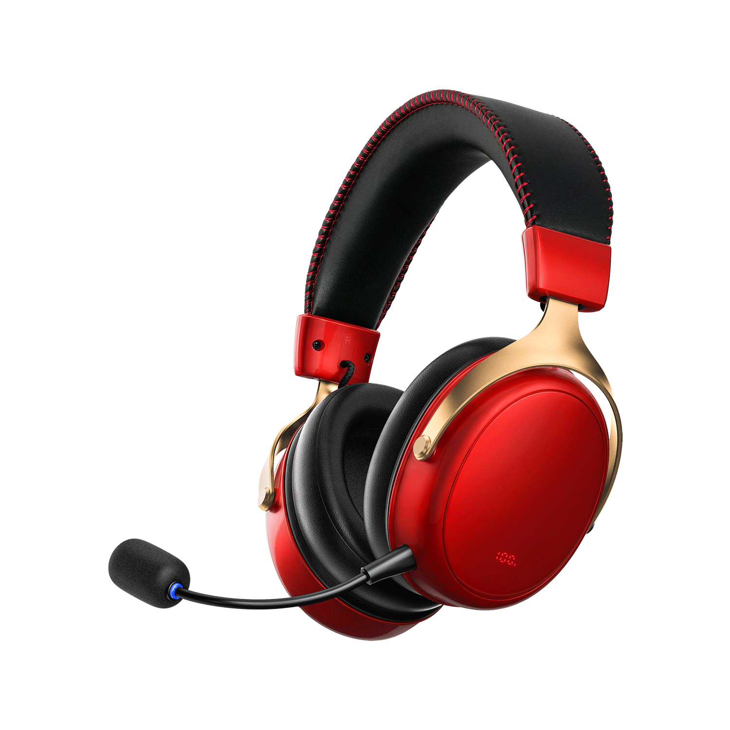 Akko Verge S9 Master Gaming Headset Red Gold Color