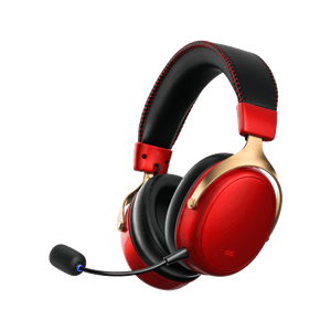 Akko Verge S9 Master Gaming Headset Red Gold Color