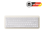 Akko YU01 White Jade Resin Keyboard DE Stock