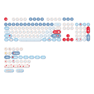 Akko Apple Wave BottleCap Keycaps Set