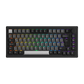 Black Silver 5075B Plus VIA ISO Mechanical Keyboard