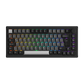 5075B Plus VIA ISO Mechanical Keyboard Black Silver Color