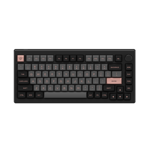 Black & Pink Tastenkappen Set ASA Low (155 Tasten)