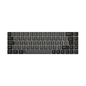 Black & Gold ISO DE Tastenkappen Set (69-Tasten)