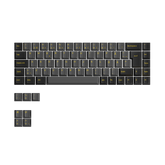 Black & Gold ISO Nordic Tastenkappen Set (76-Tasten)