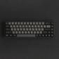 Black & Gold Cyrillic Keycap Set (68-key) Install on the Keyboard