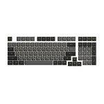 Akko Black Gold Cyrillic Keycap Set (98-key)