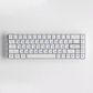 Akko Blue on White Keycap Set (68-key) Install on the Keyboard