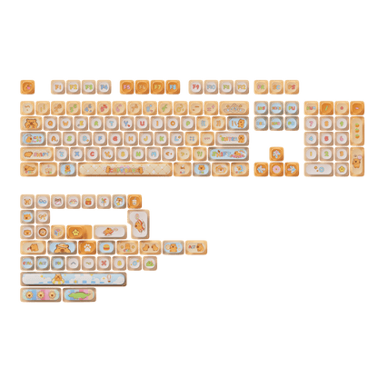 Capybara Keycap Set (142 Keys)