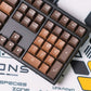 Chocolate Keycap Set (178 Keys)