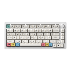 Cream keycap set (282 keys)