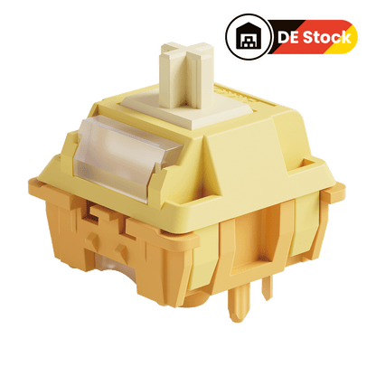 Creamy Yellow U1 Switch (Linear, 100pcs)