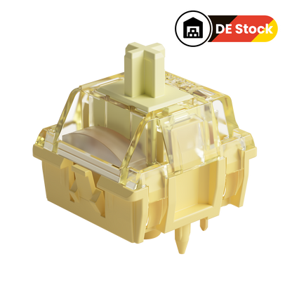 V5 Creamy Yellow Pro Switch (Linear, 45pcs)