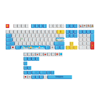OEM Doraemon Keycap Set (PBT, 138 Keys)