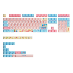 Doraemon Macaron Tastenkappen Set (136 Tasten)