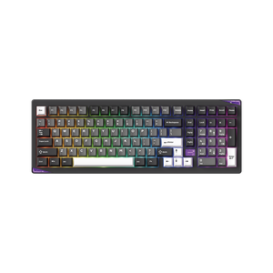 Akko Gem 02 VIA Custom Mechanical Keyboard Black Silver