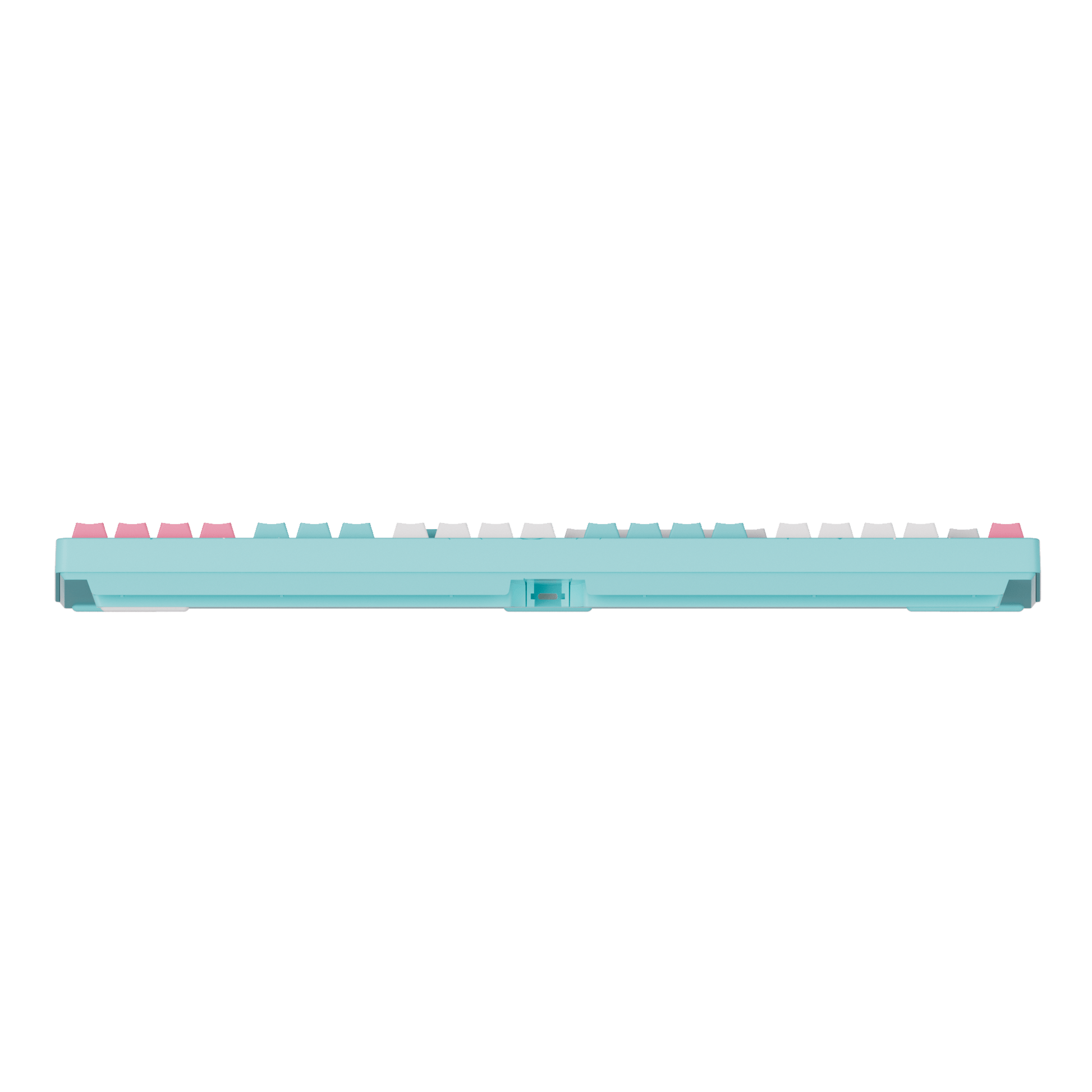 Hatsune Miku 5108B Plus Full Size Mechanical Keyboard Side View