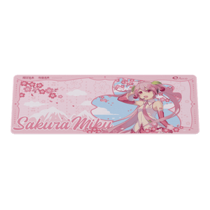 Sakura miku pink mouse pad