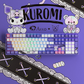 Kuromi keycap set (129 keys)