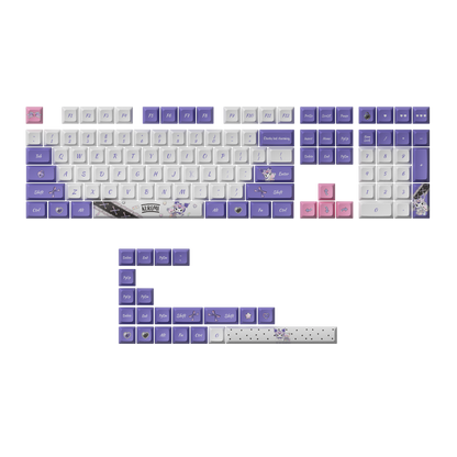 Kuromi keycap set (129 keys)