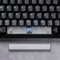 MonsGeek M1 V5- Black on White- Black & Silver