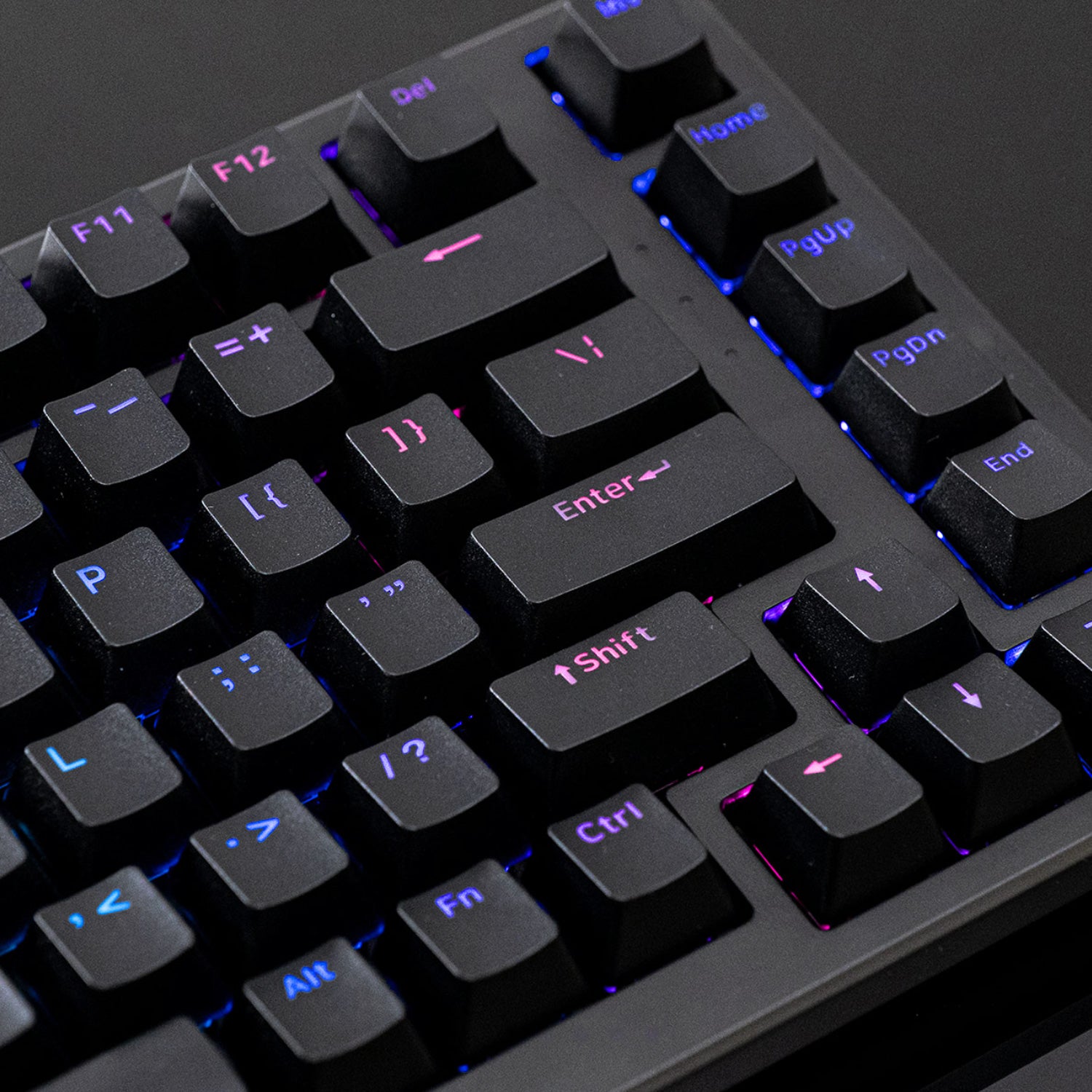 MonsGeek MG75S HE Shine-through keyboard RGB lighting