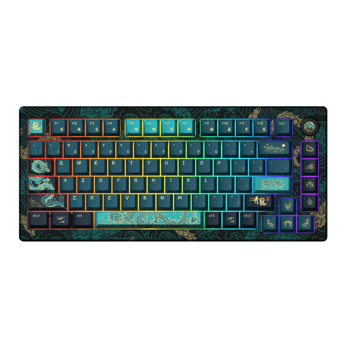 MOD 007 V3 HE Year of Dragon Hall Effect Keyboard ANSI Layout