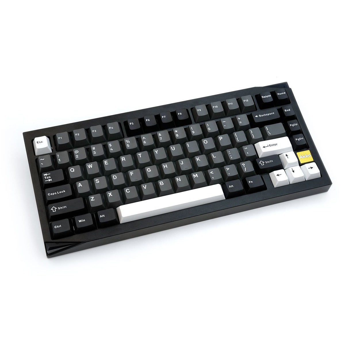 Akko Mineral 01 VIA Custom Mechanical Keyboard Left Side Details
