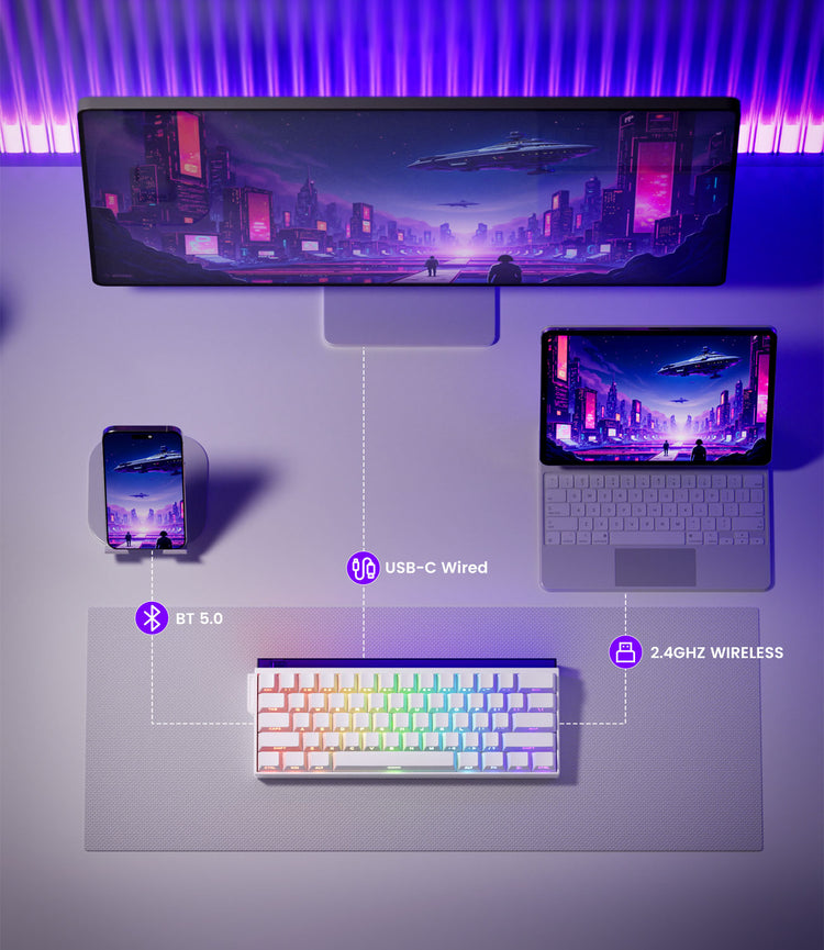 Shine60 HE Magnetic Keyboard Multi-mode