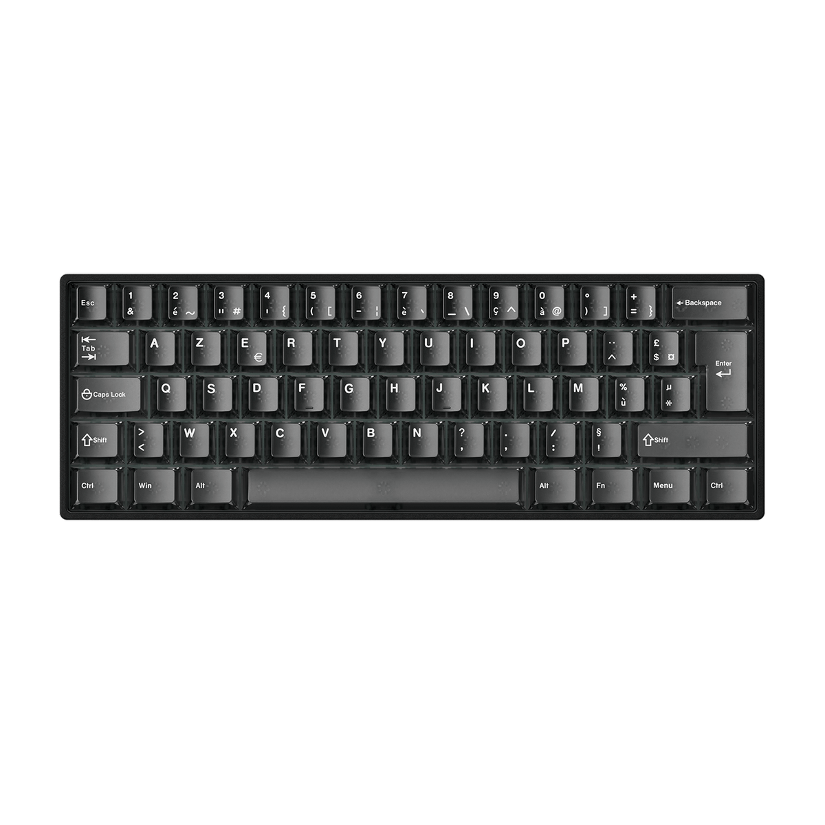 Fun60 Pro Keyboard Layout Monsgeek FUN60 PRO ISO HE Magnetic Keyboard - AKKO Germany